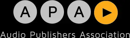 Audio Publishers Association Logo, audiobook narrator